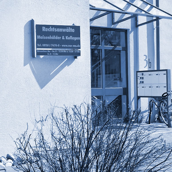 Eingang Kanzlei Mindelheim Eingang Kanzlei Mindelheim